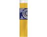 Haza Crepe papier platte vellen - 1x - okergeel - 250 x 50 cm