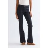 Wrangler Flare Dark Navy Blue Jeans Taille: W32L32