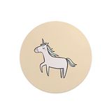 Questo Casa Ronde Digitally Printed Mouse Pad, Non-Slip Base, for Office and Home, Diameter: 22 cm