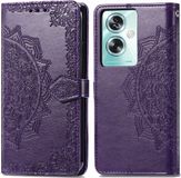 iMoshion Hoesje Oppo A79 - Book Case - Paars - Met Pasjeshouder