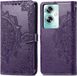 iMoshion Hoesje Oppo A79 - Book Case - Paars - Met Pasjeshouder