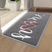 Goodivery ® Paillasson "Home", 44 x 76 cm, gris