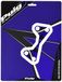 Puig 6952A protector voor schacht Kawasaki Z750 07-12/Z1000 04-09, blauw