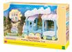 Sylvanian Families train à vapeur pour enfants, incluant un renardeau bébé, avec sièges mobiles, convient pour un maximum de 5 figurines