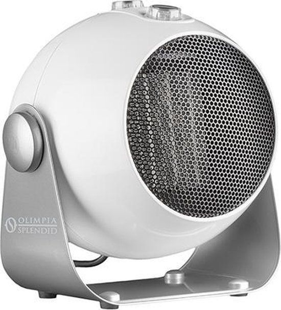 Olimpia Splendid Caldo Desigm Keramische Kachel - 1800W - Wit/Zilver