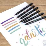 Doos MILAN Doos met 6 metallic penseelstiften