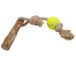 Nobby Koffiehout met touw en bal L, ca. 56 cm