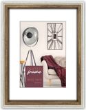 Zep Houten fotolijst Palmi Wit met Passe-Partout voor foto 9x13/13x18