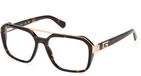 Guess GU50138 Havana Acetaat Vierkant Volledig omrand Brilmontuur voor Mannen