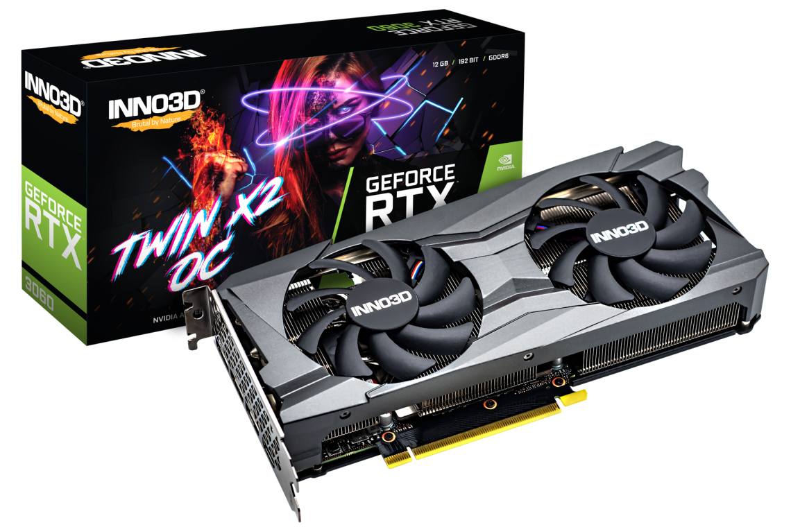 Inno3D   GEFORCE RTX 3060 TWIN X2 OC