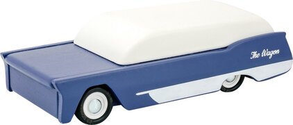 Mr. Dendro Houten speelgoed – grote houten speelauto – The Wagon – 14 cm – houten speelgoed vanaf 3 jaar