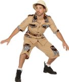 Wilbers Safari Man Kostuum Kort - Maat 56
