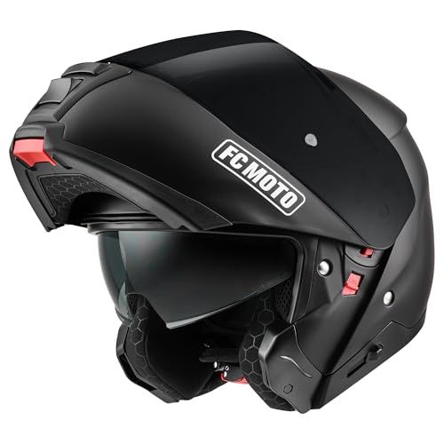 FC-Moto G-376 Systeemhelm - Zwart - Maat S