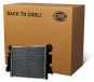 HELLA 8MK 366 300-461: Radiateur, refroidisseur d'eau, radiateur moteur pour RENAULT Twingo III (3 portes) et pour SMART FORTWO Coupé (453)