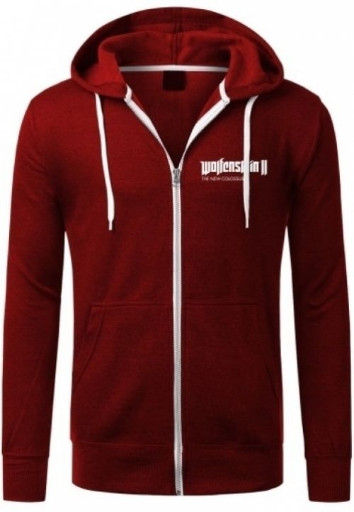 Gaya Entertainment Wolfenstein 2 Zip Hoodie Patch - 4260474518838