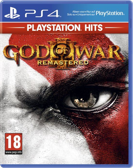 Sony Playstation God of War III Remastered - PlayStation 4 - PlayStation Hits - Action/Adventure