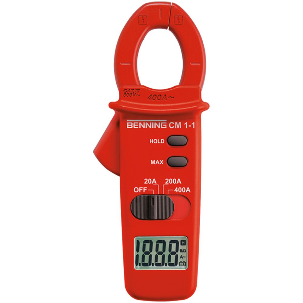 Benning CM 1-1 Multimeter - Rood