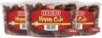 Haribo Happy Cola - 3 x 150 stuks - Voordeelverpakking