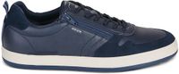 Geox Serifos Lage Sneakers Heren Donker Marineblauw Nubuck Suède Maat 44