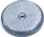 Huismerk Bol Reflector rond 60mm wit