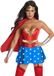 Rubies Wonder Woman Kostuum voor dames - Zwart - Small
