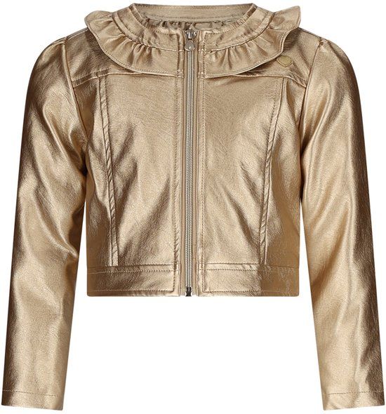 Le Chic ARLETTE C511-5120 Imitatieleren Jasje Goud - Maat 104