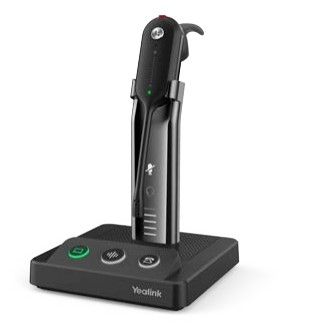 Yealink WH63 Portable UC - Draadloze On-ear Headset - Zwart