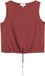 s.Oliver Chemisier Sans Manches Bordeaux Taille 42