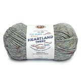 Lion Brand Yarn Mount Rainier Tweed Yarn, 94% Acrylic, 6% Rayon, Medium Weight, 113g Ball