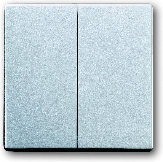 Busch-Jaeger ABB Busch-Jaeger Future/Solo Bedieningselement/Centrale Plaat Schakelmateriaal - Aluminium