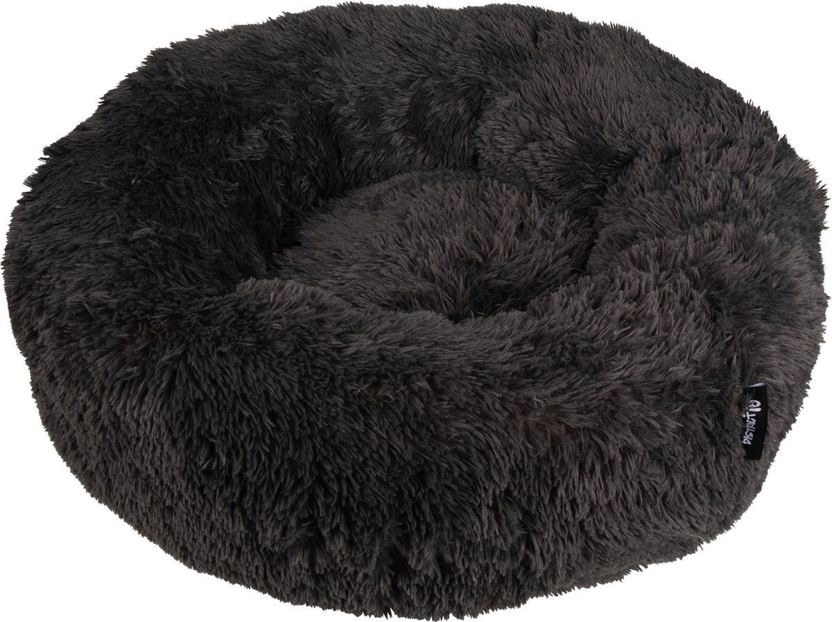 District 70 FUZZ Dark Grey - L - Hondenmand - Donkergrijs - Polyester