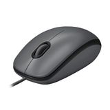 M100 Logitech M100 USB-muis, zwart, 3 knoppen, plug-and-play, ideaal voor dagelijks gebruik op kantoor en computertaken.