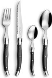 Lou Laguiole Rustic Bestekset 24pcs Grijs