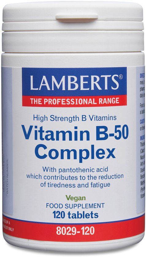 Lamberts Vitamine B50 Complex 120 Tabletten