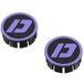 Doppler Bouchon de cadre Beta RR noir / violet (x2)