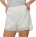 Vero Moda Honey Lace Short Dames - Maat L - Wit