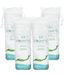 Organyc wattenpads van 100% biologisch katoen in biologisch afbreekbare verpakking, 4-pack (4 x 70 stuks)