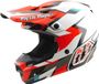 Troy Lee Designs SE5 Polycarbonate MIPS Roamer Motocrosshelm - Rood/wit - Maat S