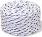 vidaXL - Boot touw - 12 mm - 50 m - polypropyleen - wit