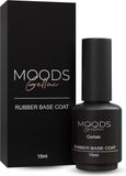 Moods Gellac - Rubber Base Coat - Vernis à ongles - Kit de démarrage Gellac - Ongles - Set Gellac - 15 ml