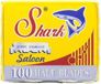 Razor Blades Club 100 Shark Super Stainless Enkelzijdige Scheermesjes (SE) voor een Gladde, Nauwkeurige Scheerbeurt