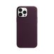 Apple iPhone 13 Pro Max Leather Case - Dark Cherry