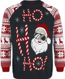 Ugly Christmas Sweater E.M.P. Merchandising Handelsgesellschaft mbH Ugly Christmas Sweater Ho Ho Ho Heren Christmas jumper - meerkleurig - 3XL