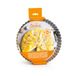 Decora 0070016 Cakevorm Rond Staal Metallic 25 cm