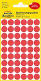 Avery 3141 Rood Papier Etiket