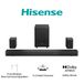 Hisense AX5125H soundbar Schwarz 5.1.2 Kanäle 500 W