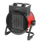 Emerio Power Ventilatorkachel - 3000W - IP20 - Rood