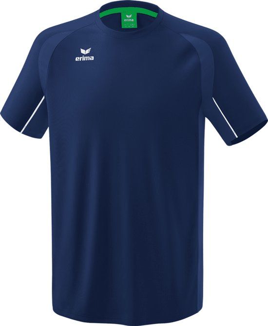 Erima Liga Star Training T-Shirt Heren - New Navy / Wit - Maat L