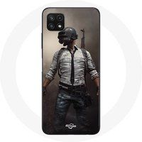 Maniacase Hoesje voor Samsung Galaxy A22 5G PUBG Video game serie