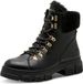 Tamaris Dames Veterboots Zwart